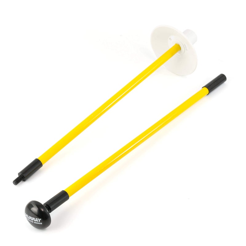 Murray Sporting Goods Golf Flagsticks, Flags and Cups, Set of 3 | Mini Golf Flagsticks with Holes for Putting or Chipping Greens | Putting Green Poles, Cups and Flags in Red, White and Blue (Variety) - Image 5